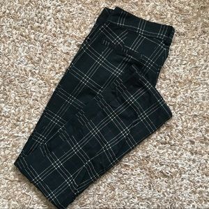 kut green plaid pants
